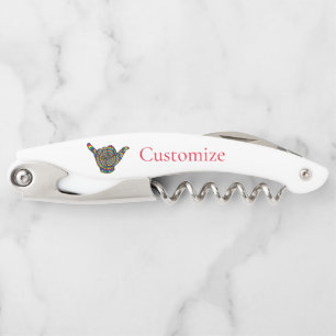 Tire-bouchon Hawaiian Shaka Psychedelic Thunder_Cove