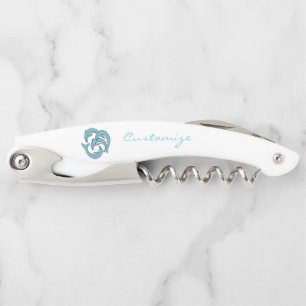 Tire-bouchon Les dauphins bleus entourent Thunder_Cove