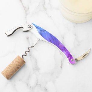 Tire-bouchon Marbre violet exotique