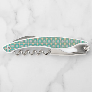 Tire-bouchon motif abstrait