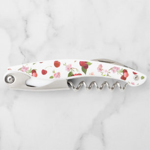 Tire-bouchon Motif cerise 1