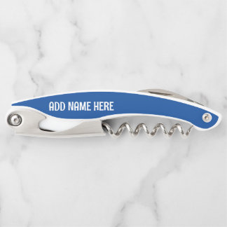 TIRE-BOUCHON NOM PERSONNALISÉ CORKSCREW BOTLE OPENER PERSONNALI