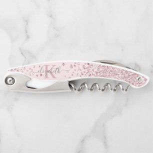 Tire-bouchon Parties scintillant d'or Rose de luxe Confetti Mon