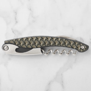 Tire-bouchon Perles dorées