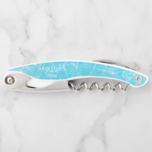 Tire-bouchon Portofino Aqua White Beach Party