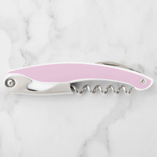 Tire-bouchon Rose bonbon uni couleur solide