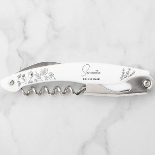 Tire-bouchon Simple Moderne Personnalisée Fleur de servante
