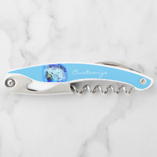 Tire-bouchon Sirène blanche assise Thunder_Cove