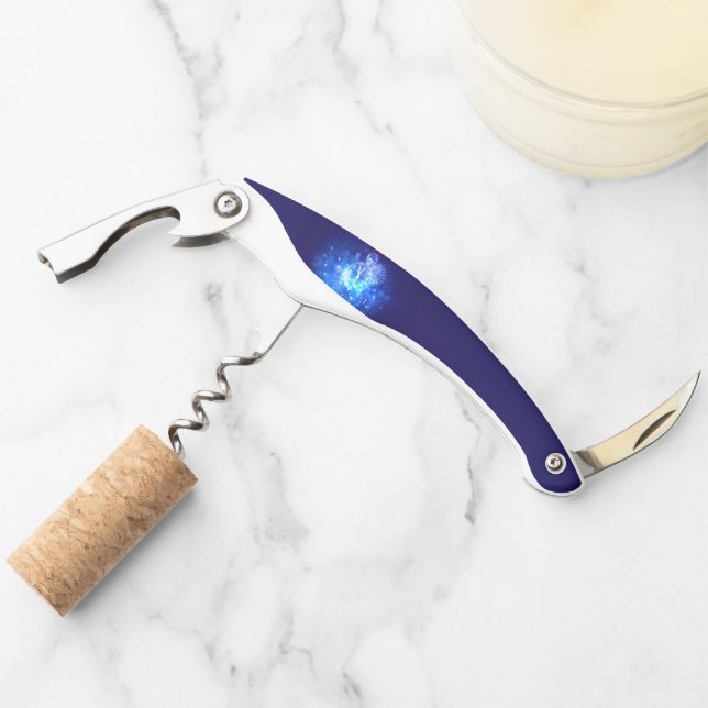 Tire-bouchon SlipperyJoe's electric thrill New Year’s Eve clock (Devant)