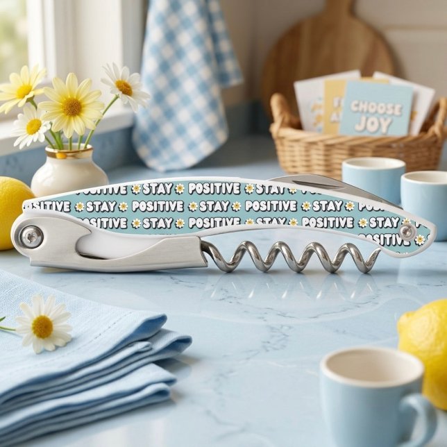 Tire-bouchon Stay Positive (Créateur téléchargé)