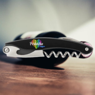Tire-bouchon Vibrant PrideVibe : Déboucher avec un cœur arc-en-
