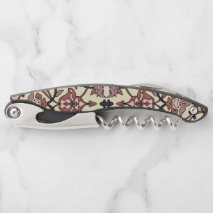 Tire-bouchon Vintage Floral Oriental