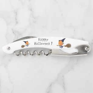 Tire-bouchon Vol du Citrouille de sorcière à vis d'Halloween