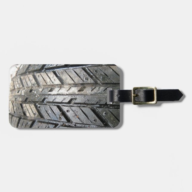 Tire Luggage Tag (Front Horizontal)