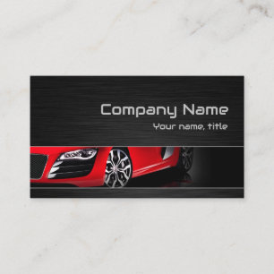 Tire Mount And Balance Car Check Service Business Card