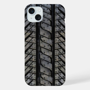 Tire Rubber Thread Automotive Texture iPhone 15 Plus Case
