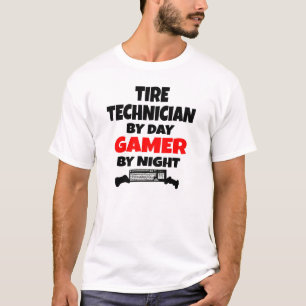Tire Technician Gamer T-Shirt