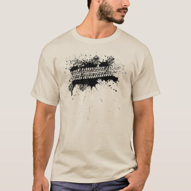 TIRE TRACK T-Shirt (Front)