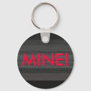 Tire Tracks Keychain