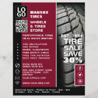 Tire Tread Design, Tire/Tyre Specialist Shop
