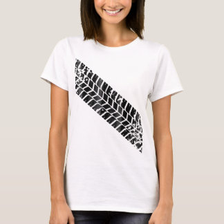 Tire Tread Mark Skid Tyre T-Shirt