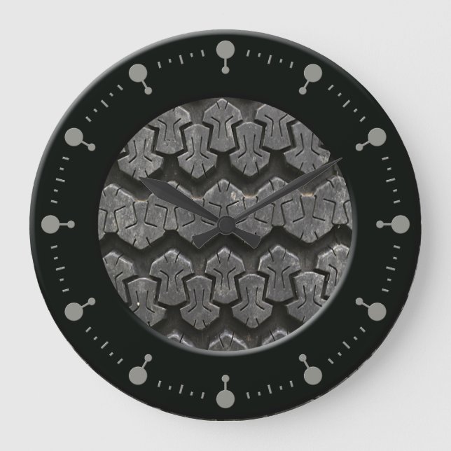 Tire Wall Clock (Front)