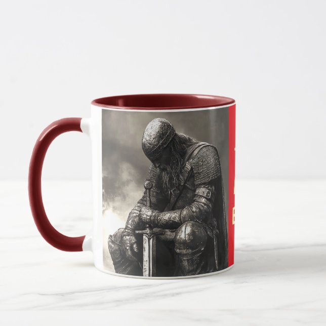 Tired After Battle Mug (Left)