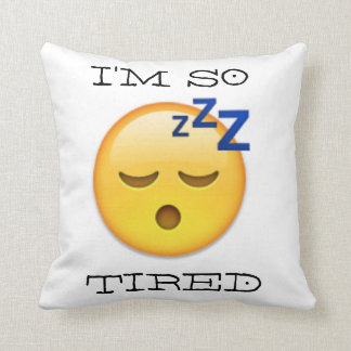 TIRED EMOJI PILLOW