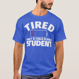 Tired Family & Child Science student Premium T-Shirt