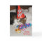 Tired Kitty in Hat Biethday Card