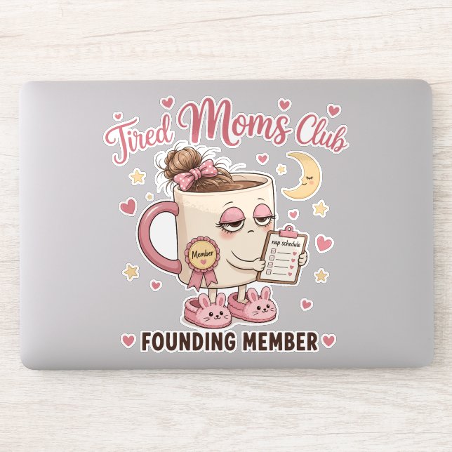 Tired Mom Loading Please Insert Coffee Funny (Computer)