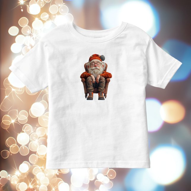 Tired Santa 2 Toddler Tee (Creator Uploaded)