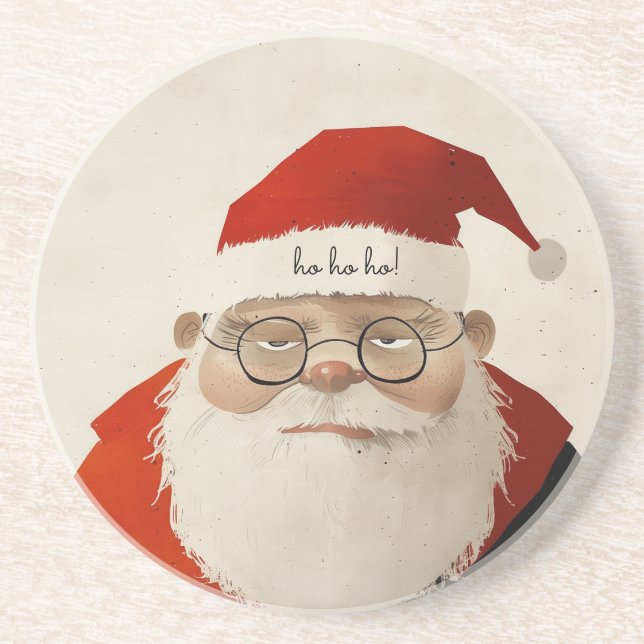 Tired Santa Coaster (Front)