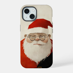 Tired Santa iPhone 15 Case