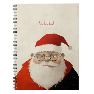 Tired Santa Notebook