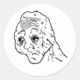 Tired Wojak stickers