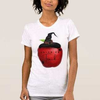 Tirer ou enseigner un t-shirt enseignant de pomme