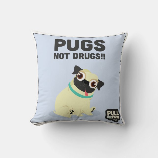 Tirez ma patte - le coussin 02 (Recto)