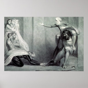 Tiriel, borne back to the Palace Poster