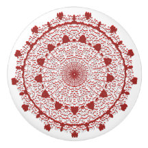 Tiroirs et boutons de meuble Mandala | Artisanat d