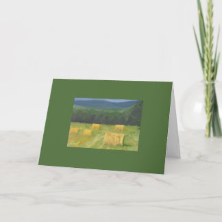 Tirrell Haystacks Carte de voeux d'anniversaire