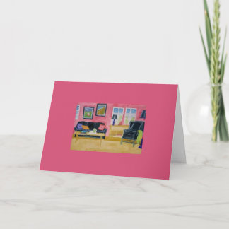 Tirrell Living Room Carte d'anniversaire