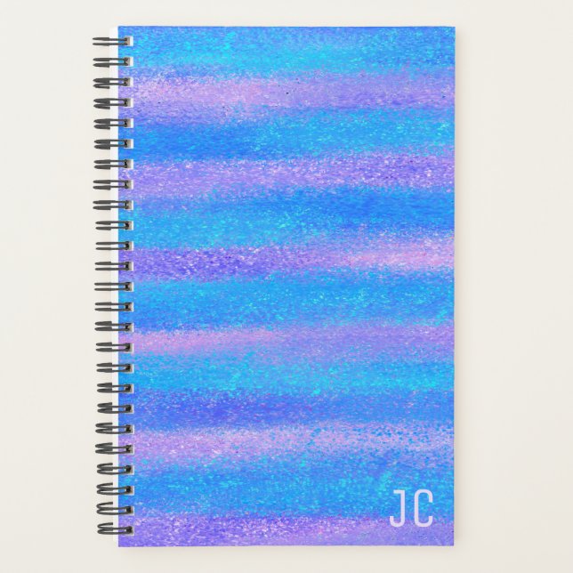 Tirures Iridescentes Chatoyantes Turquoise Rose (Devant)