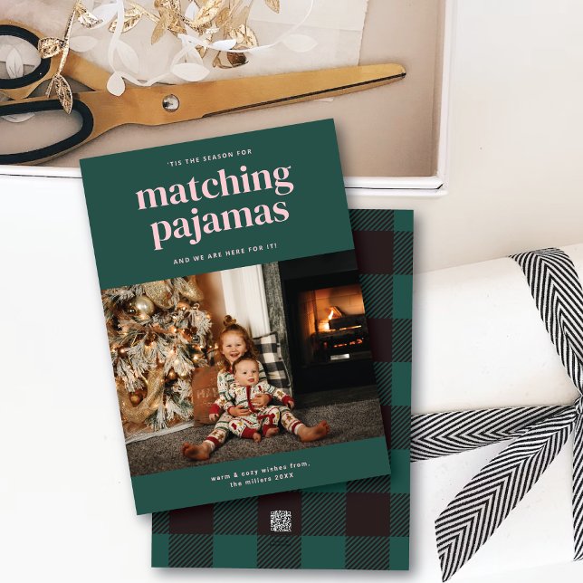 'Tis Cute Matching Pyjamas Season One Photo Card (Creator Uploaded)