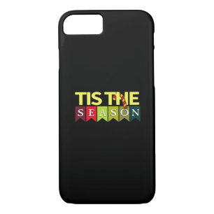 Tis Season Christmas Santa Funny Trendy Case-Mate iPhone Case