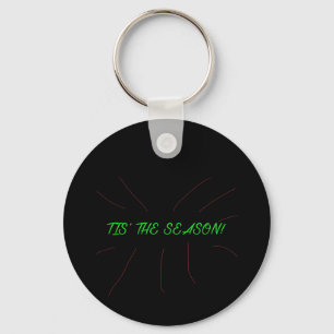 Tis Season Collection Graphic Minimal Clean Keychain