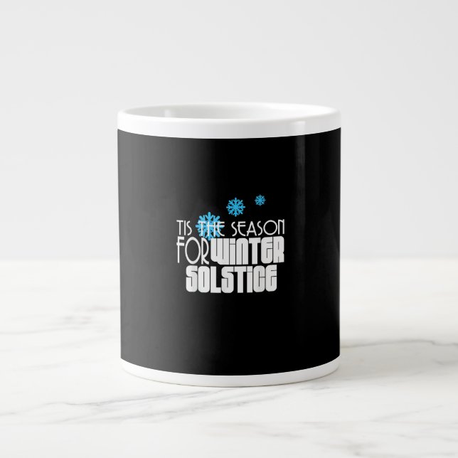 Tis Season For Funny Tamales Large Coffee Mug (Front)