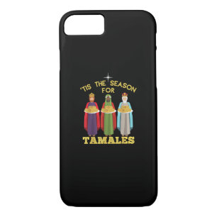 Tis Season For Tamales A Funny Mexican Christmas T Case-Mate iPhone Case