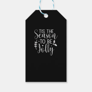 Tis Season Pumpkin Halloween Witch Hat Costume Gift Tags