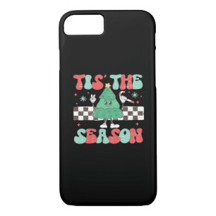 Tis Season Retro Womans Holiday Case-Mate iPhone Case